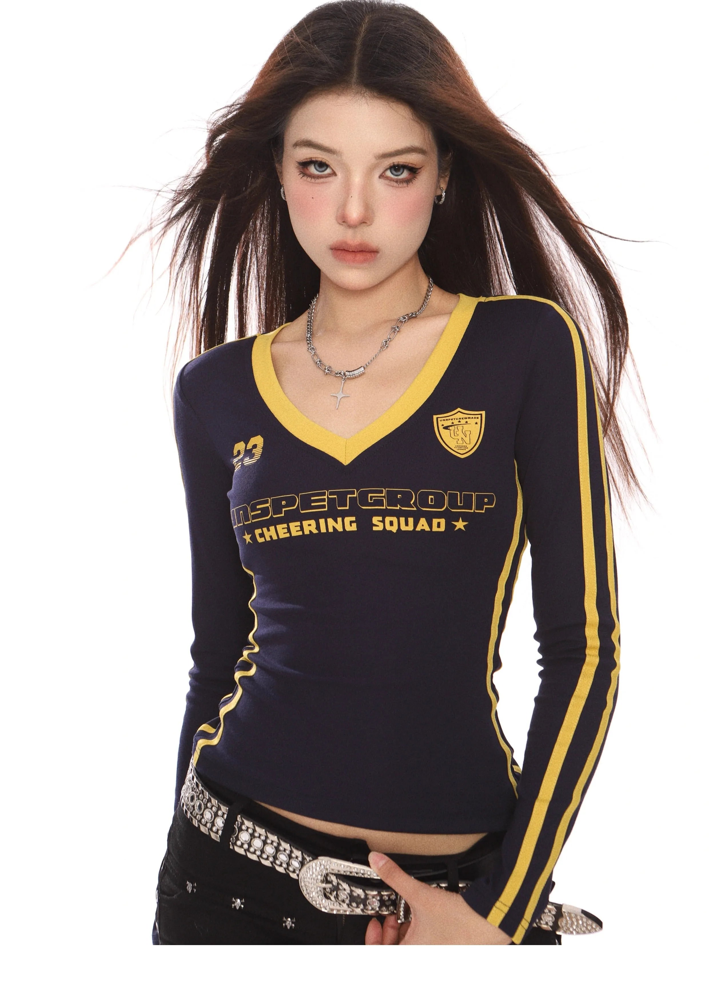Blokecore sporty slim top