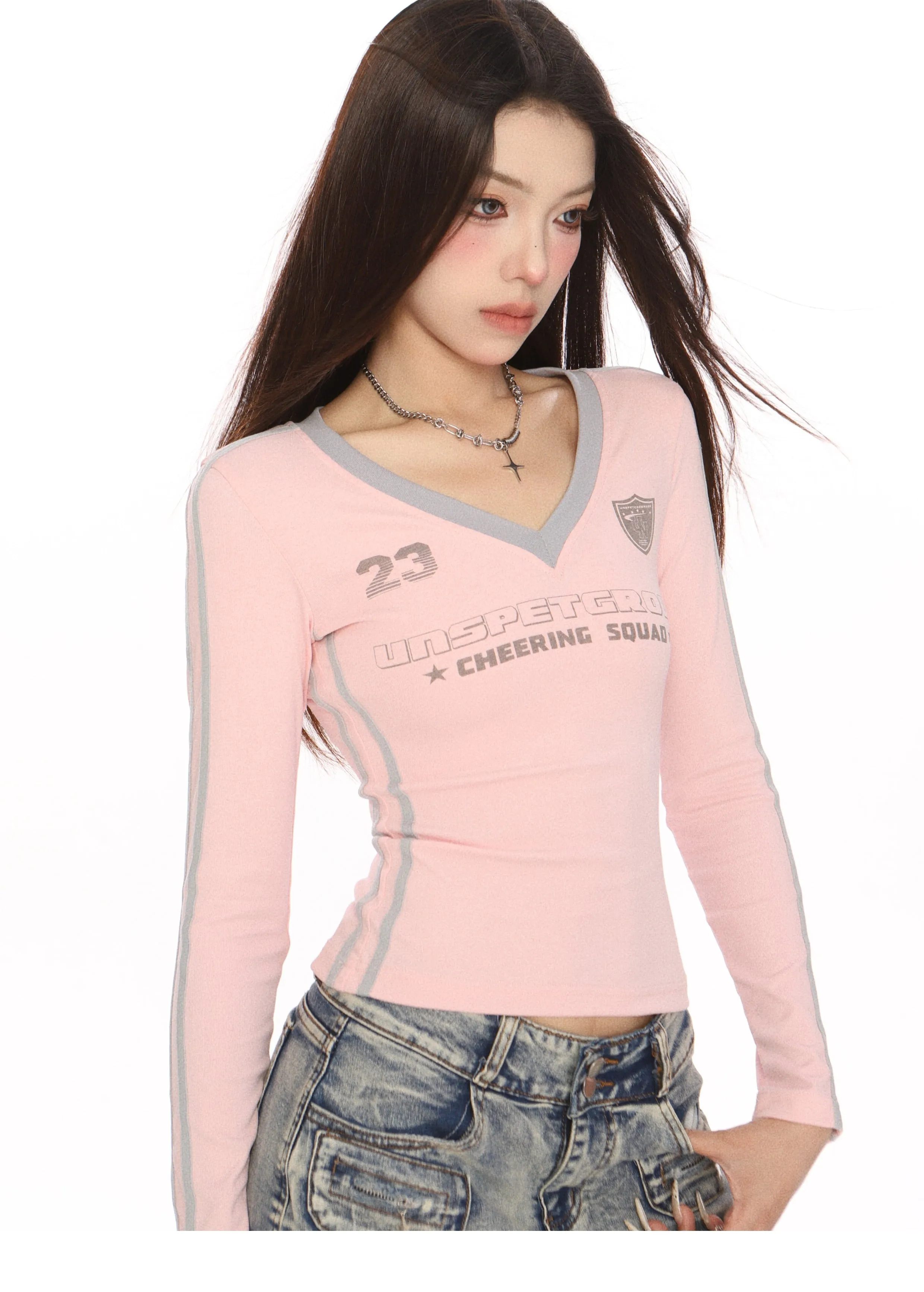 Blokecore sporty slim top