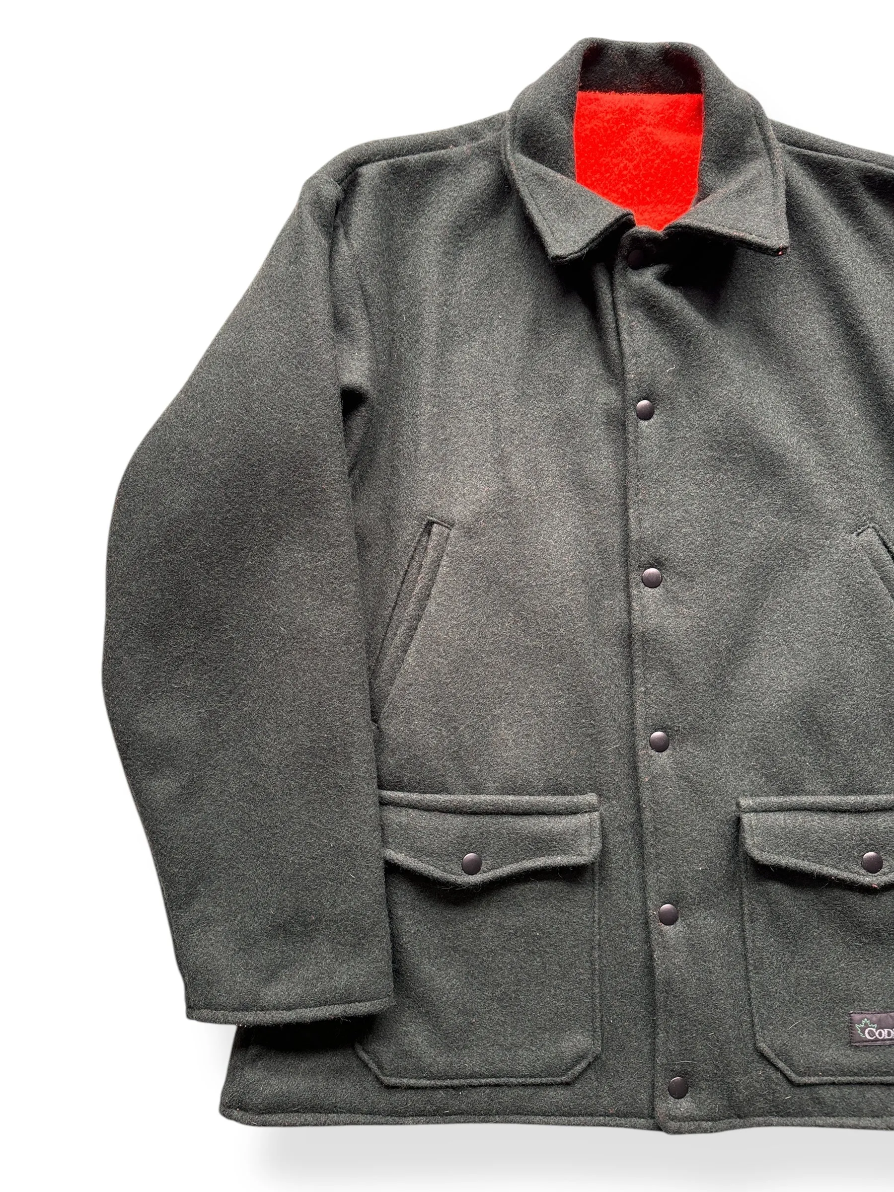 Codet Green Wool Hunting Jacket SZ XL