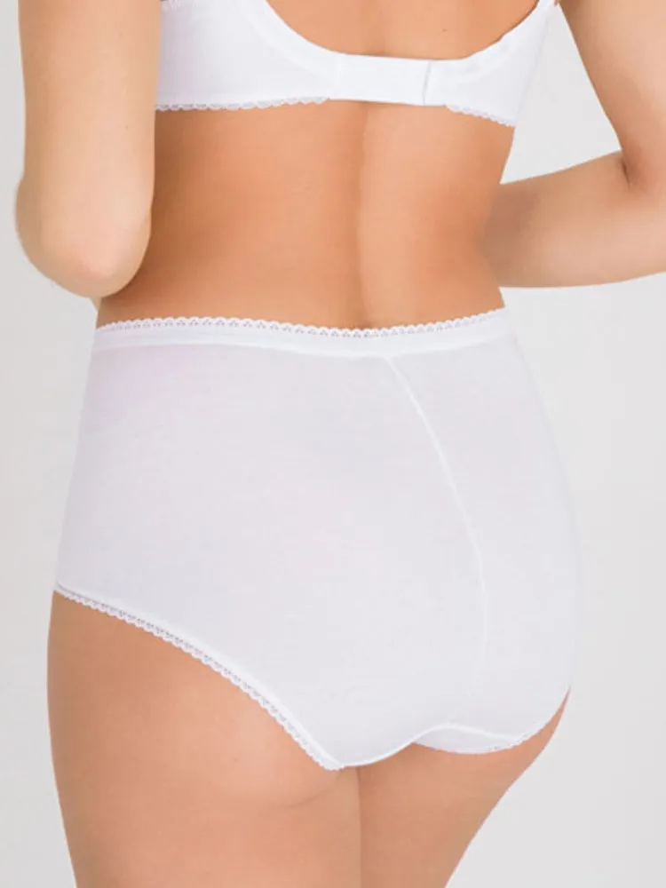 Feminine Cotton Maxi Brief (3 Pack)