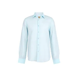 Havana '32 Teal Linen Sport Shirt