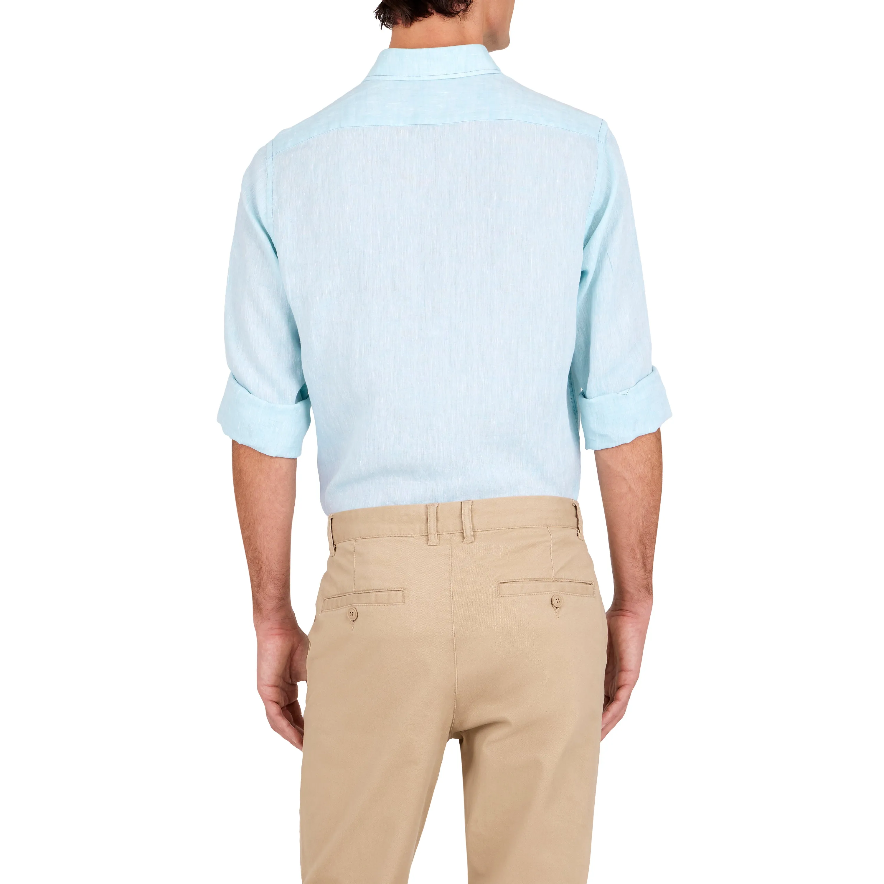 Havana '32 Teal Linen Sport Shirt