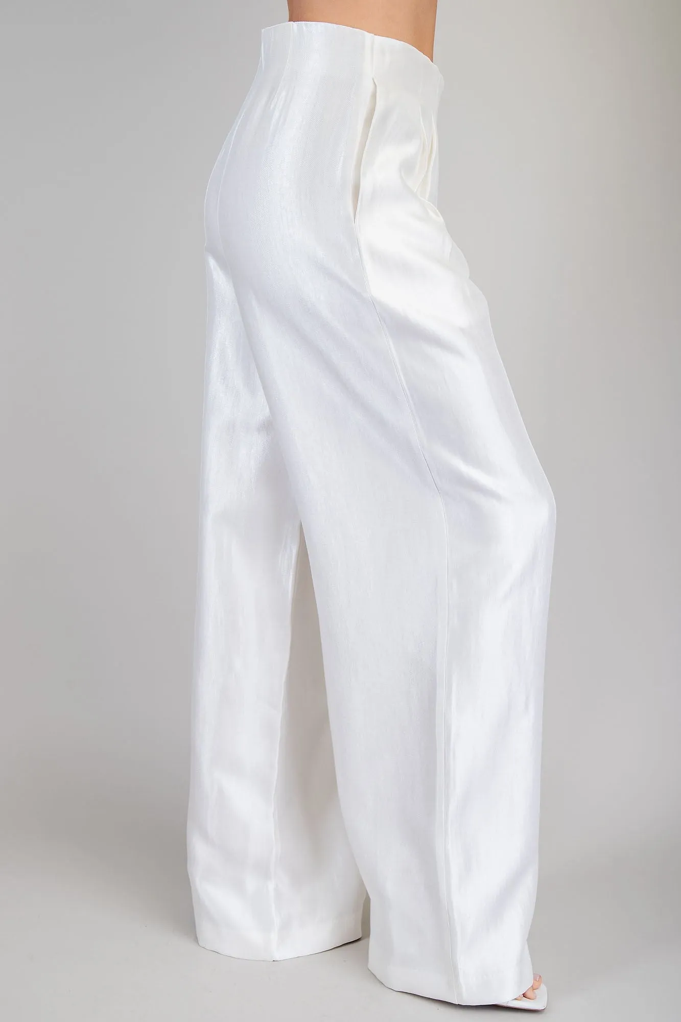 High Waist Wide Pants