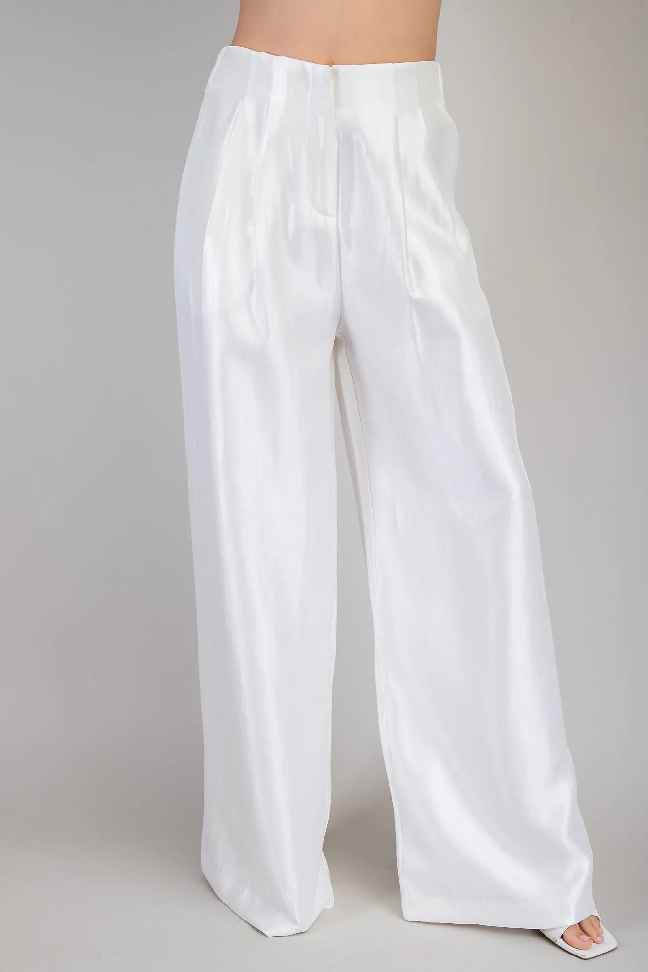 High Waist Wide Pants