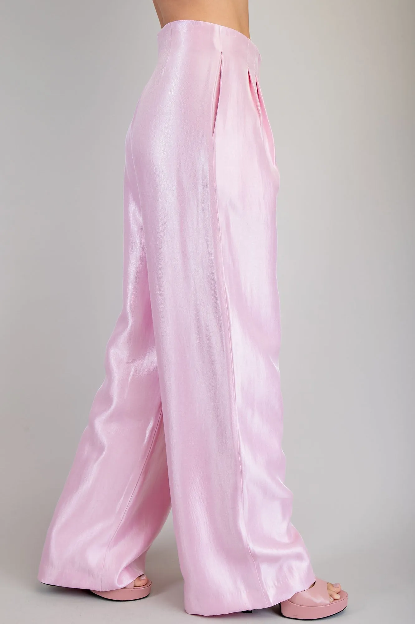 High Waist Wide Pants