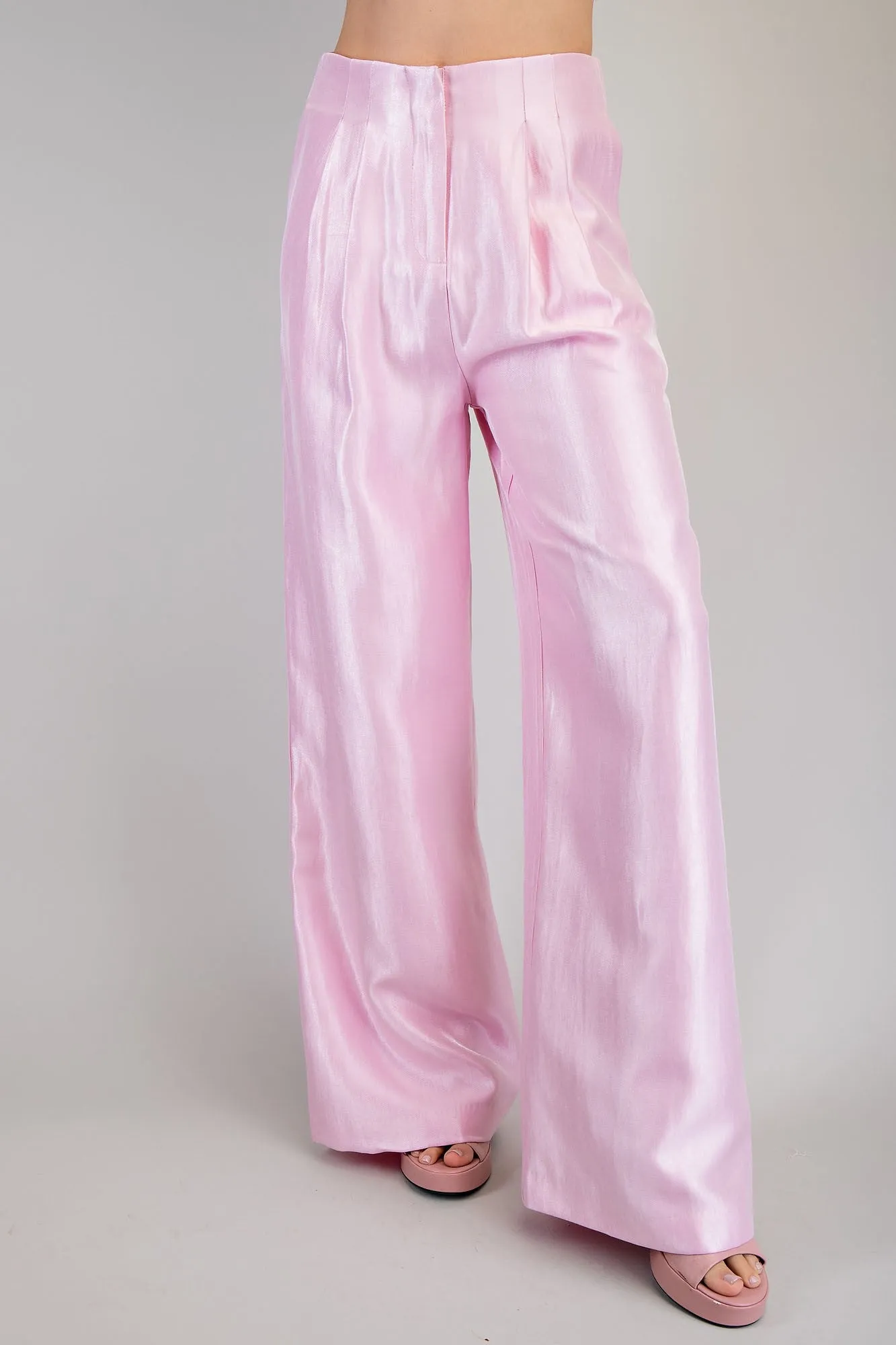High Waist Wide Pants