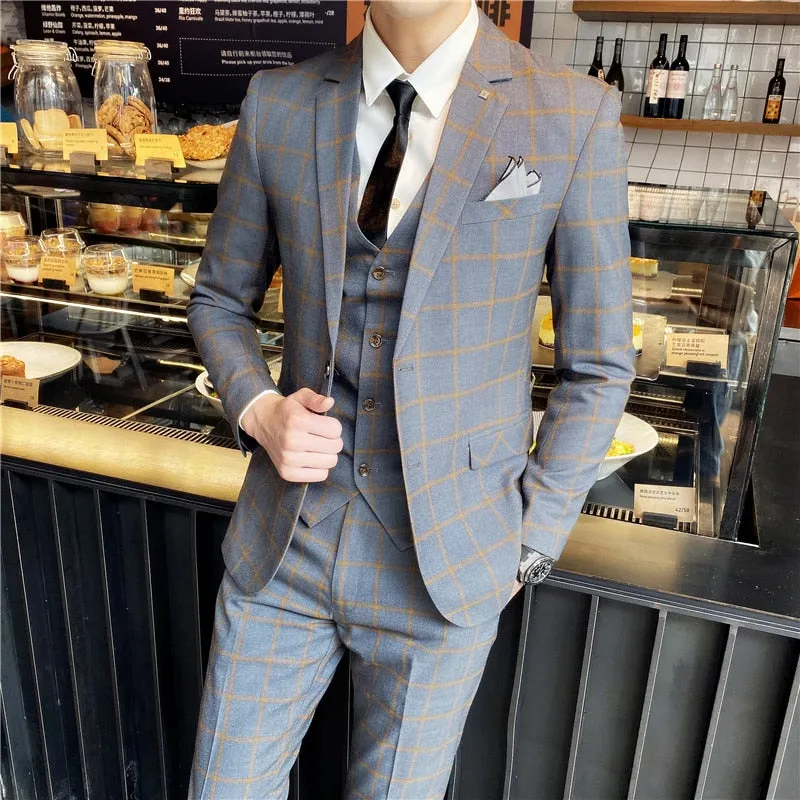 Men Formal Slim Fit Complete Suits
