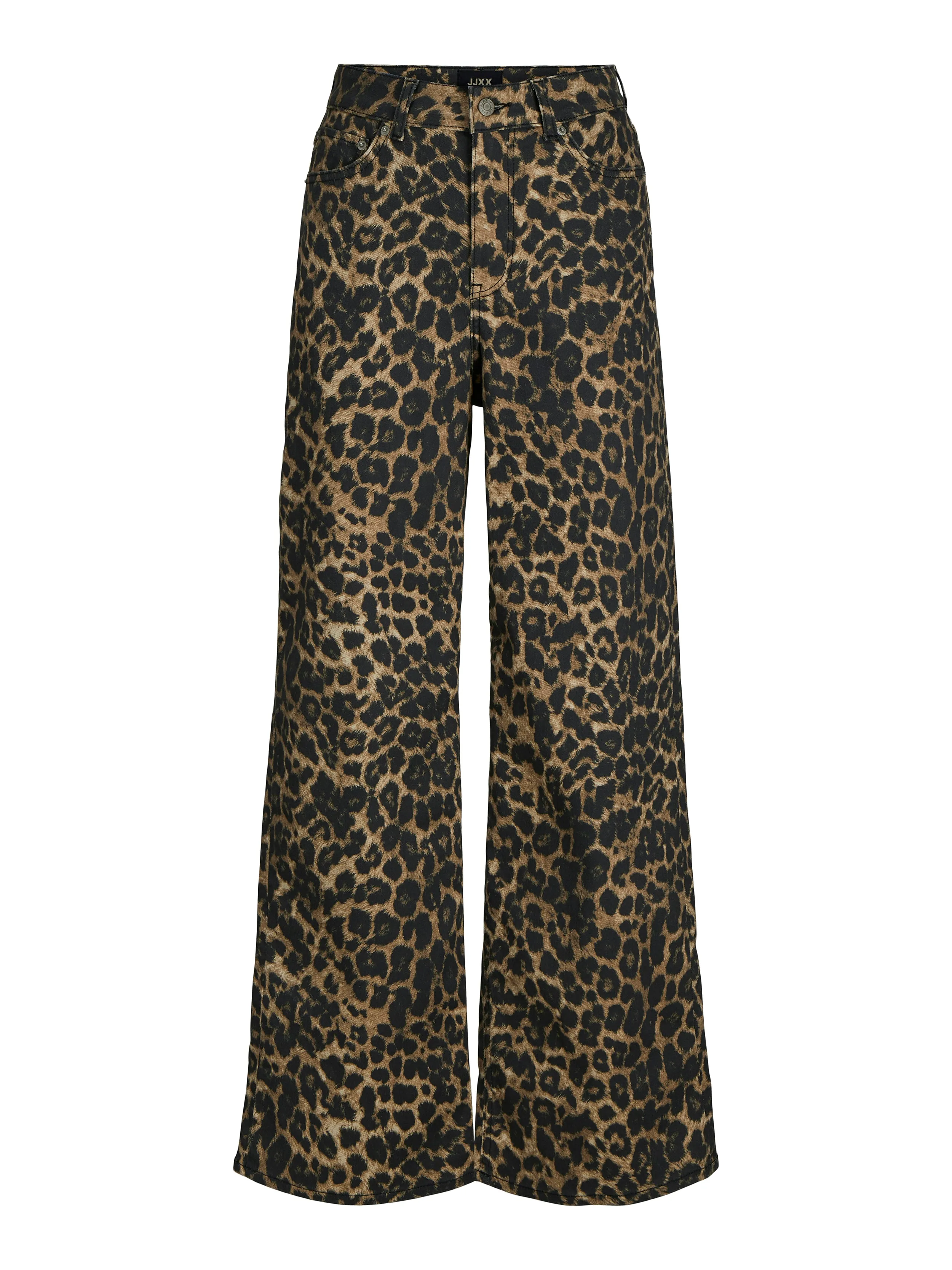 Tokyo Wide Leopard Jeans